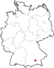 Karte Wörth, Kreis Erding
